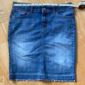 Gap denim jean skirt sz 8